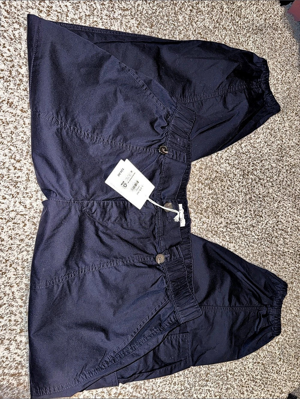 Free Assembly Women's Cargo Shorts in Blue Size Large NWT